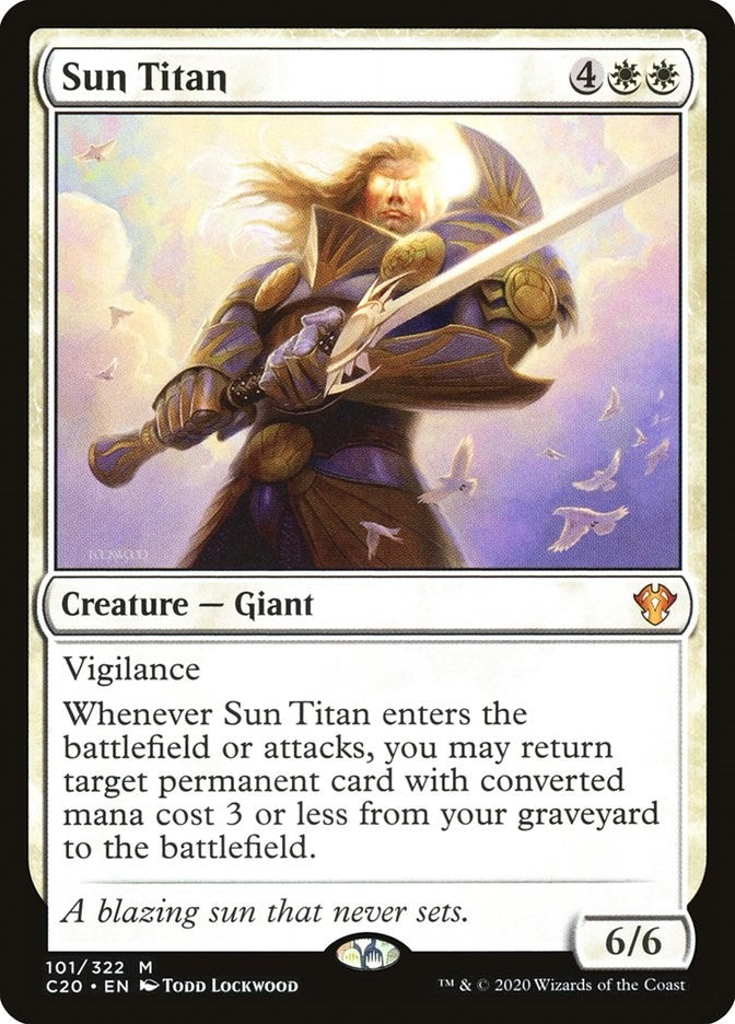 Image for Sun Titan (101) (C20) - Magic: The Gathering
