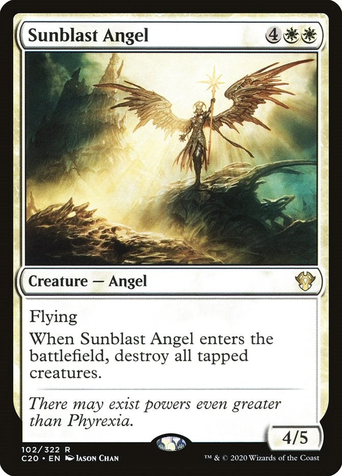 Image for Sunblast Angel (102) (C20) - Magic: The Gathering