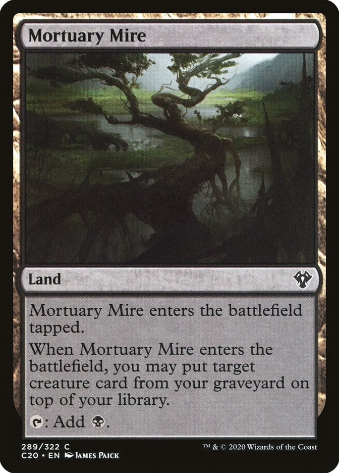 Image for Mortuary Mire (289) (C20) - Magic: The Gathering
