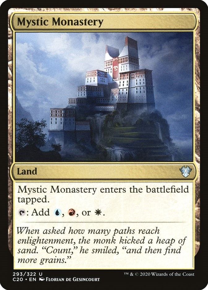 Image for Mystic Monastery (293) (C20) - Magic: The Gathering