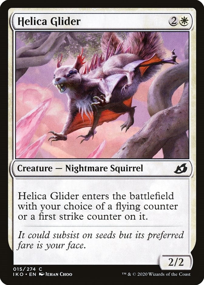 Image for Helica Glider (15) (IKO) - Magic: The Gathering