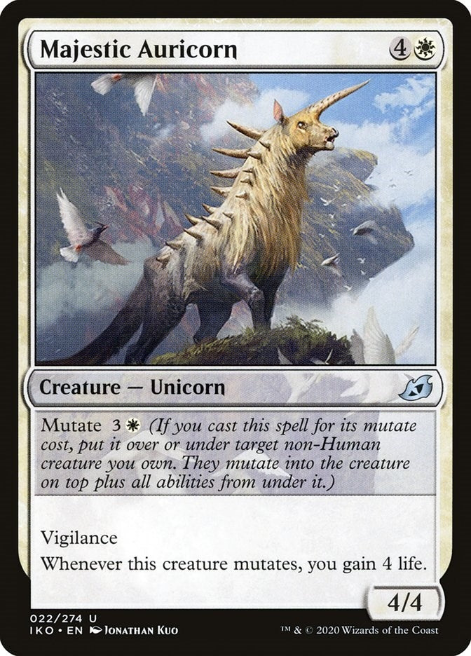 Image for Majestic Auricorn (22) (IKO) - Magic: The Gathering