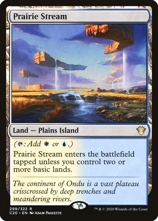Image for Prairie Stream (299) (C20) - Magic: The Gathering