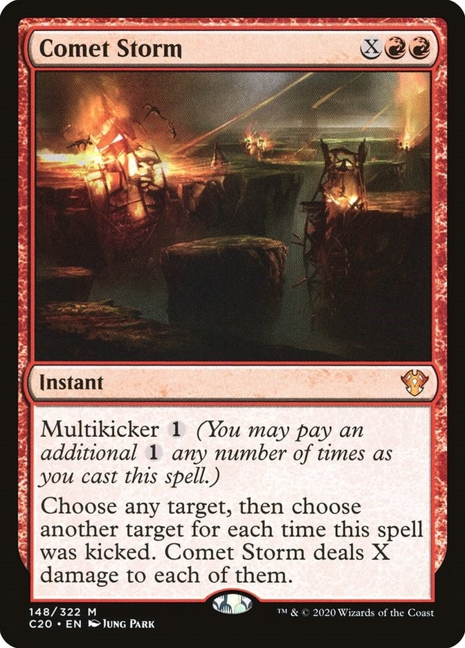 Image for Comet Storm (148) (C20) - Magic: The Gathering