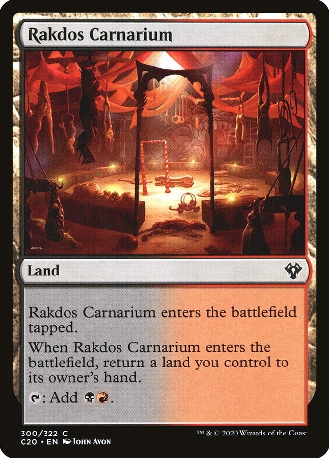 Image for Rakdos Carnarium (300) (C20) - Magic: The Gathering
