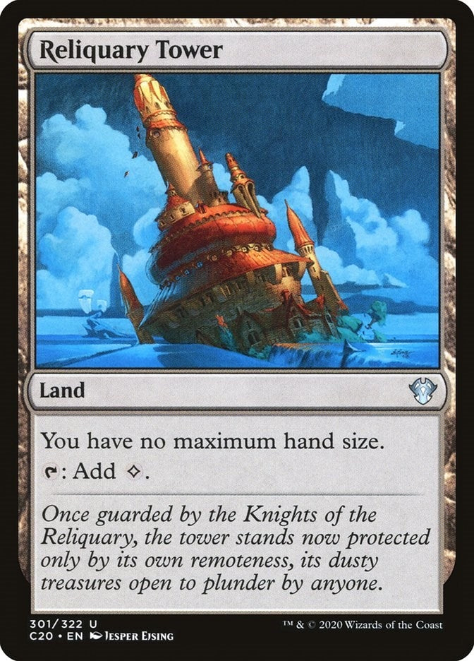 Image for Reliquary Tower (301) (C20) - Magic: The Gathering