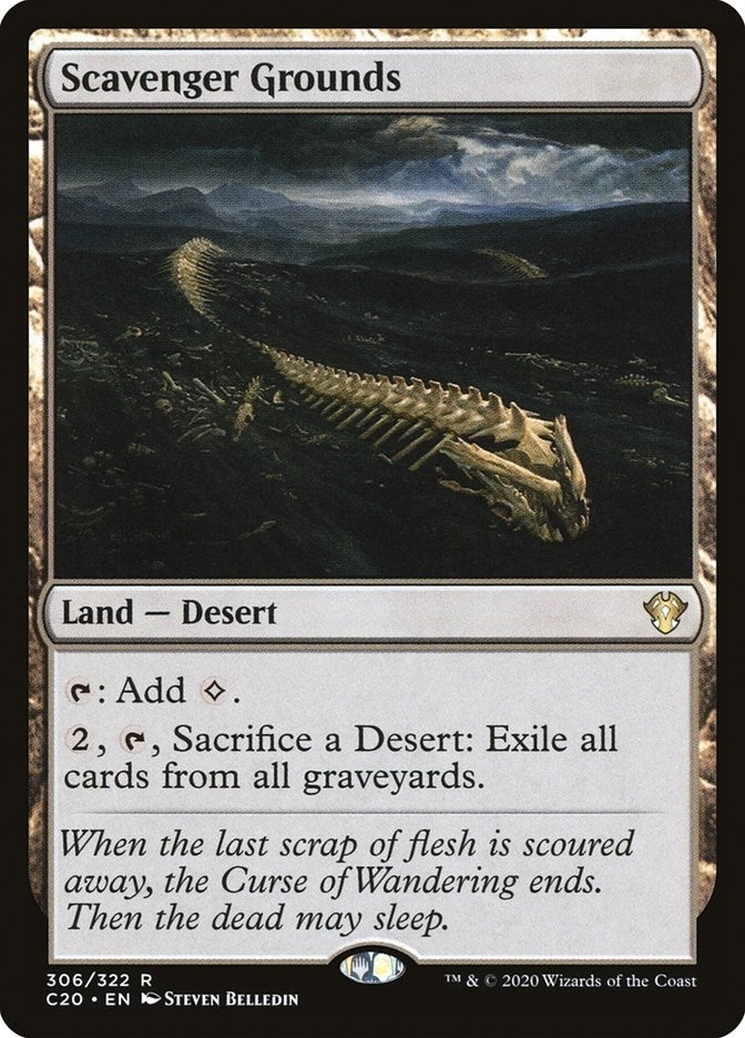 Image for Scavenger Grounds (306) (C20) - Magic: The Gathering