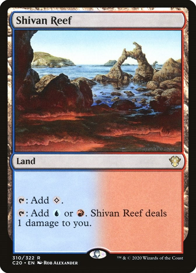 Image for Shivan Reef (310) (C20) - Magic: The Gathering