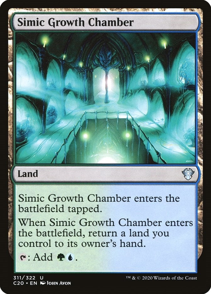 Image for Simic Growth Chamber (311) (C20) - Magic: The Gathering