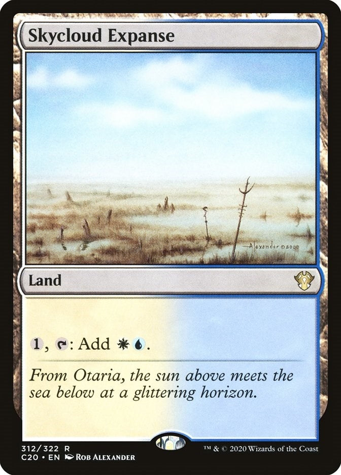 Image for Skycloud Expanse (312) (C20) - Magic: The Gathering