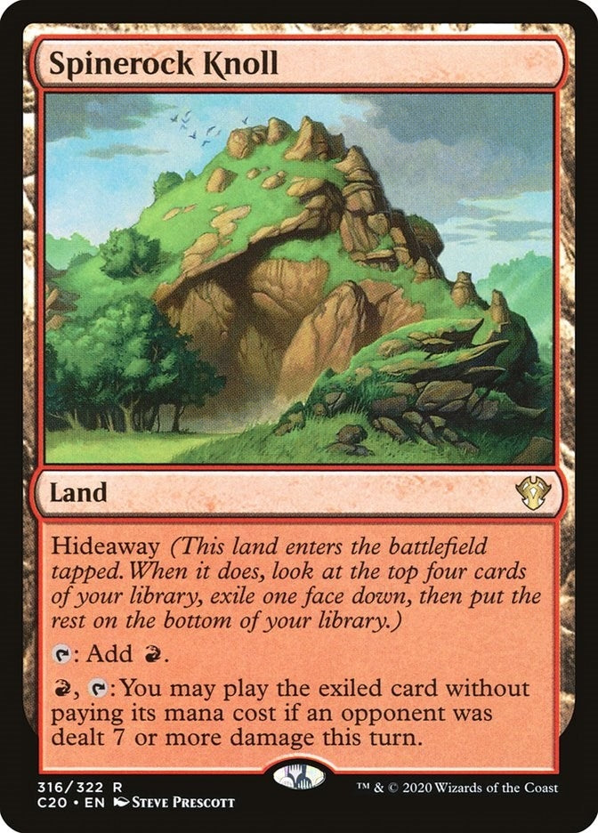 Image for Spinerock Knoll (316) (C20) - Magic: The Gathering