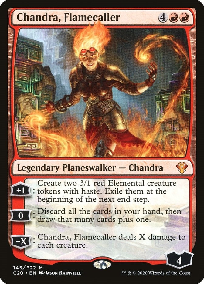 Image for Chandra, Flamecaller (145) (C20) - Magic: The Gathering