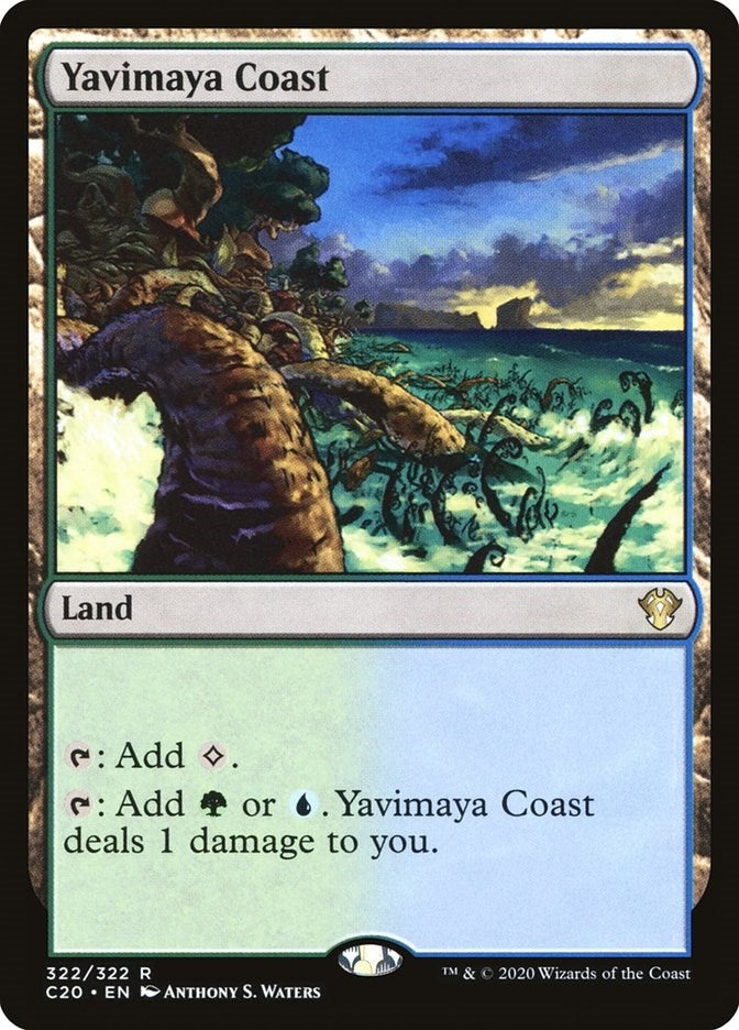 Image for Yavimaya Coast (322) (C20) - Magic: The Gathering