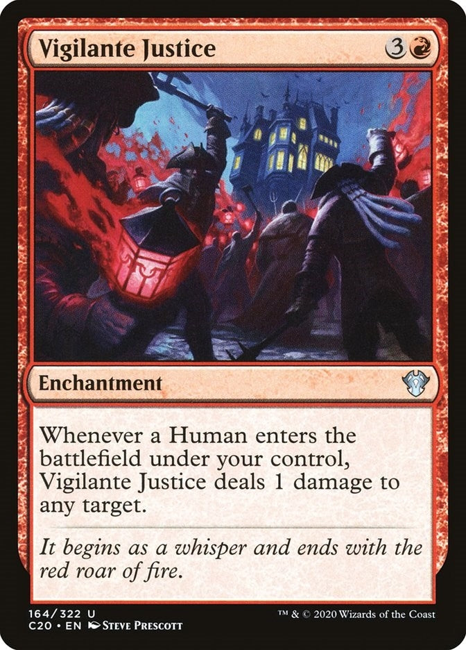 Image for Vigilante Justice (164) (C20) - Magic: The Gathering