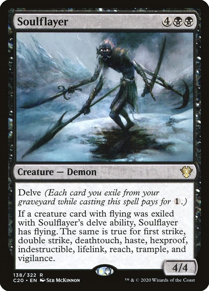 Image for Soulflayer (138) (C20) - Magic: The Gathering