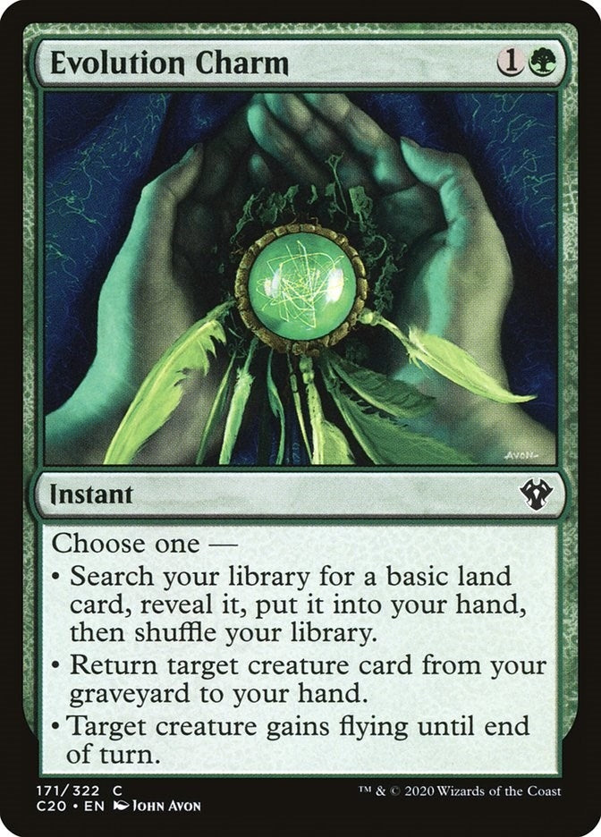 Image for Evolution Charm (171) (C20) - Magic: The Gathering