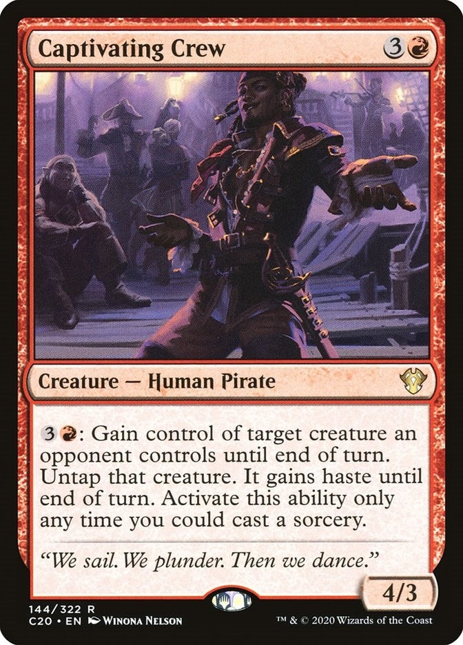 Image for Captivating Crew (144) (C20) - Magic: The Gathering