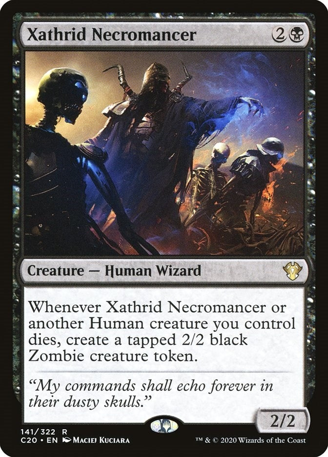 Image for Xathrid Necromancer (141) (C20) - Magic: The Gathering