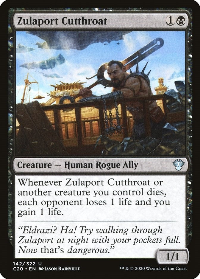 Image for Zulaport Cutthroat (142) (C20) - Magic: The Gathering