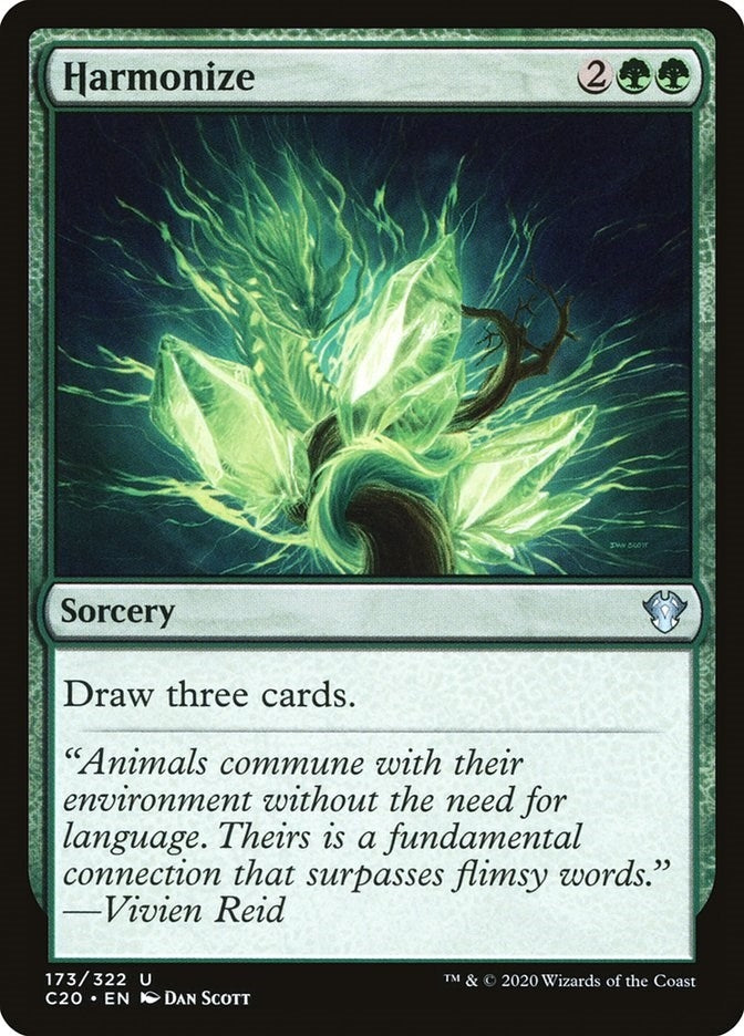 Image for Harmonize (173) (C20) - Magic: The Gathering
