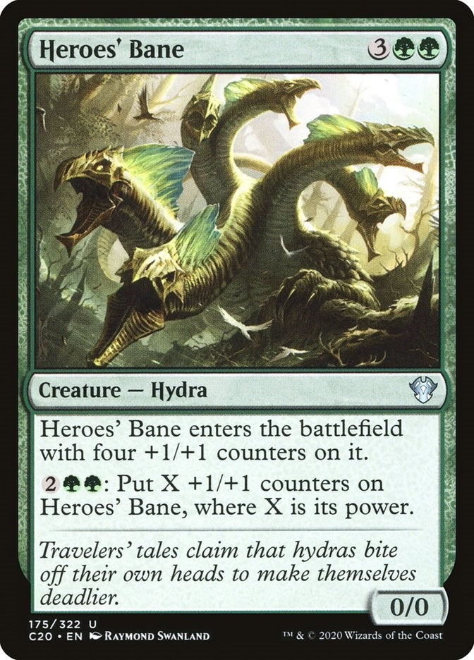 Image for Heroes' Bane (175) (C20) - Magic: The Gathering