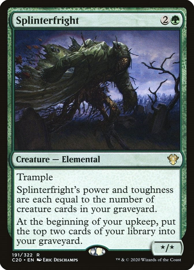 Image for Splinterfright (191) (C20) - Magic: The Gathering