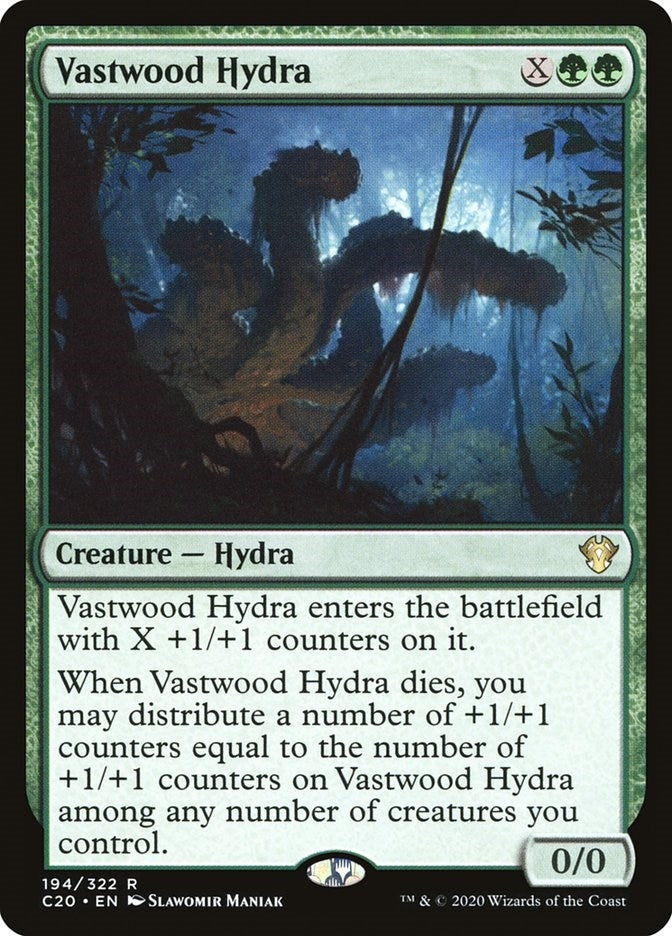 Image for Vastwood Hydra (194) (C20) - Magic: The Gathering