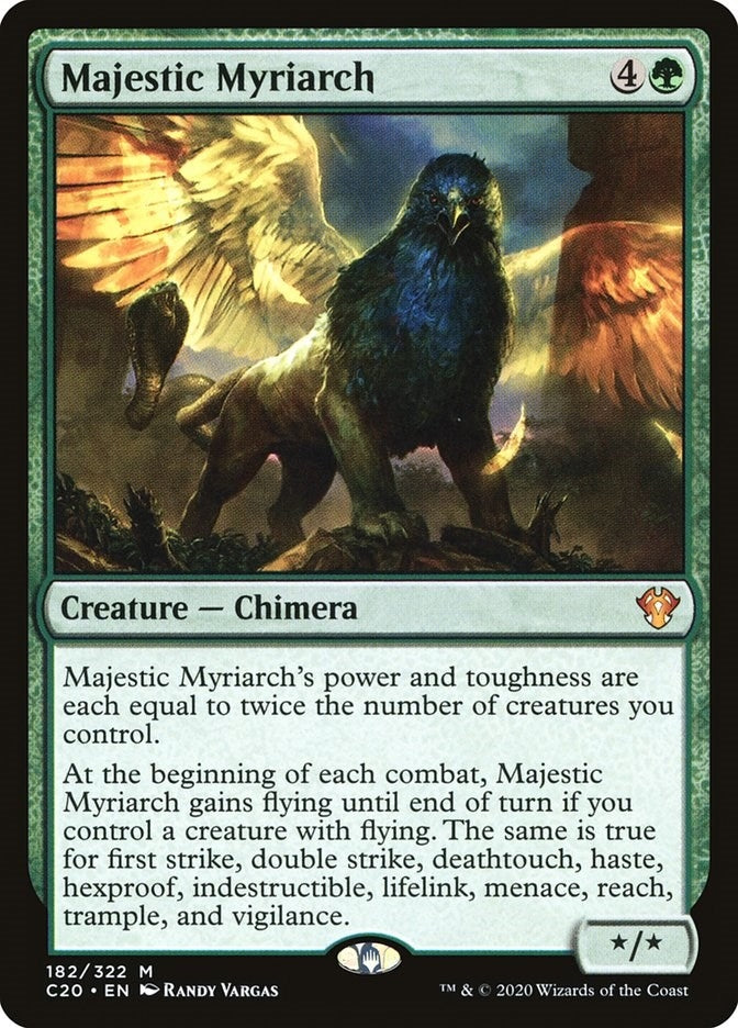 Image for Majestic Myriarch (182) (C20) - Magic: The Gathering