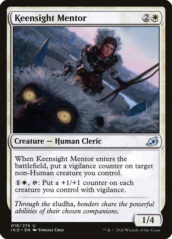 Image for Keensight Mentor (18) (IKO) - Magic: The Gathering