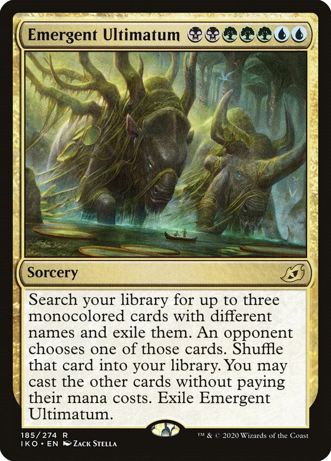 Image for Emergent Ultimatum (185) (IKO) - Magic: The Gathering