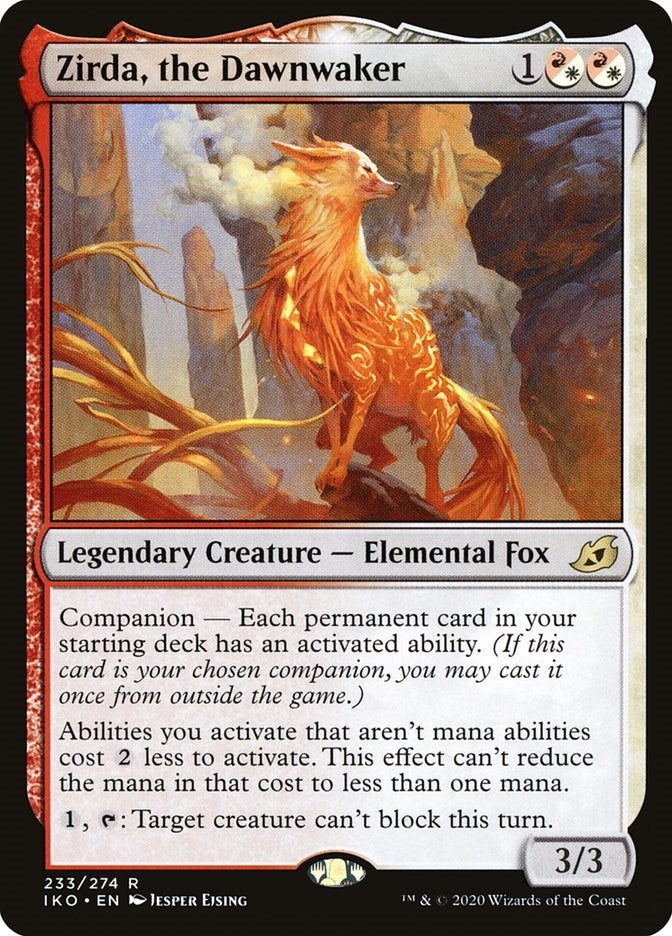 Image for Zirda, the Dawnwaker (233) (IKO) - Magic: The Gathering