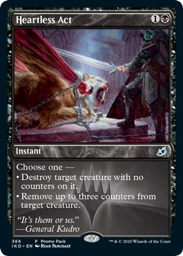 Image for Heartless Act (366) (PPIKO) - Magic: The Gathering