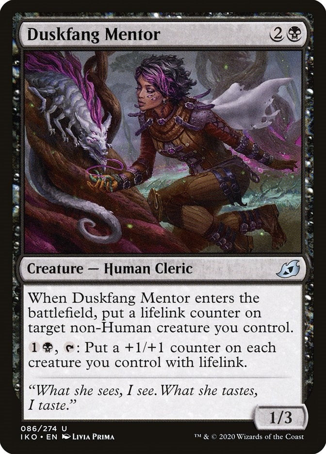 Image for Duskfang Mentor (86) (IKO) - Magic: The Gathering