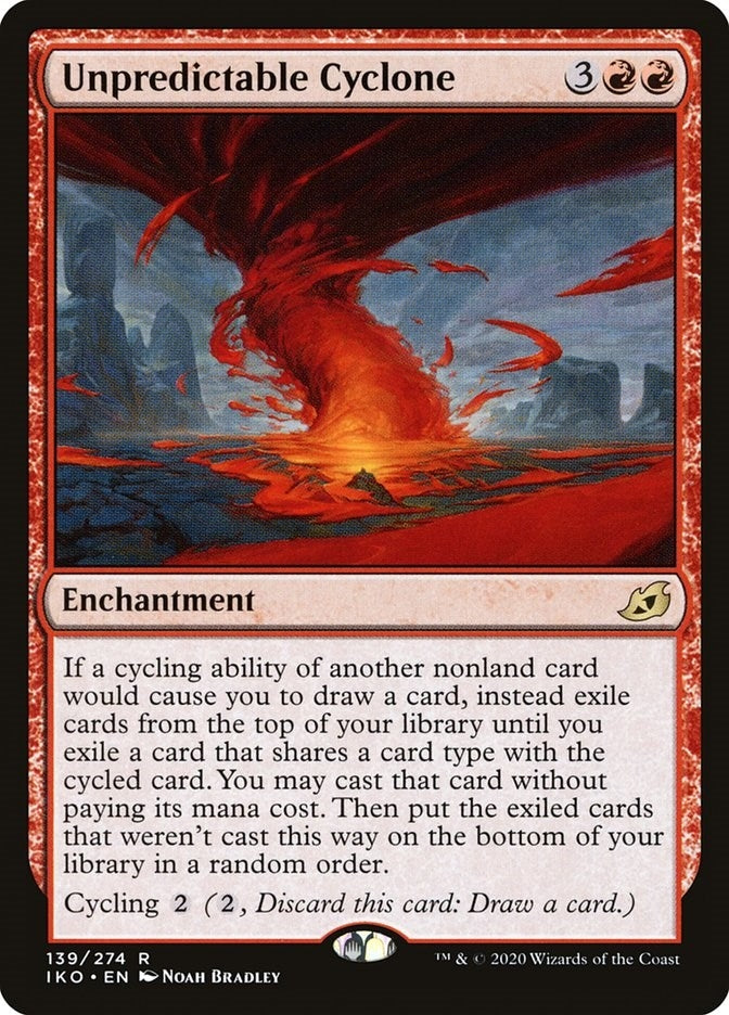Image for Unpredictable Cyclone (139) (IKO) - Magic: The Gathering