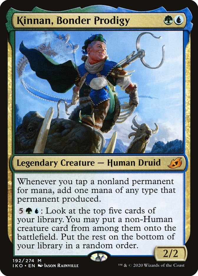 Image for Kinnan, Bonder Prodigy (192) (IKO) - Magic: The Gathering