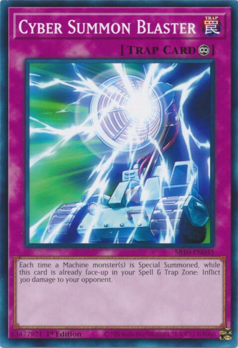 Cyber Summon Blaster (SR10-EN035) (SR10)