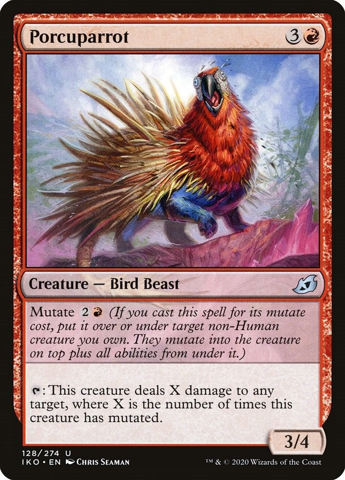 Image for Porcuparrot (128) (IKO) - Magic: The Gathering