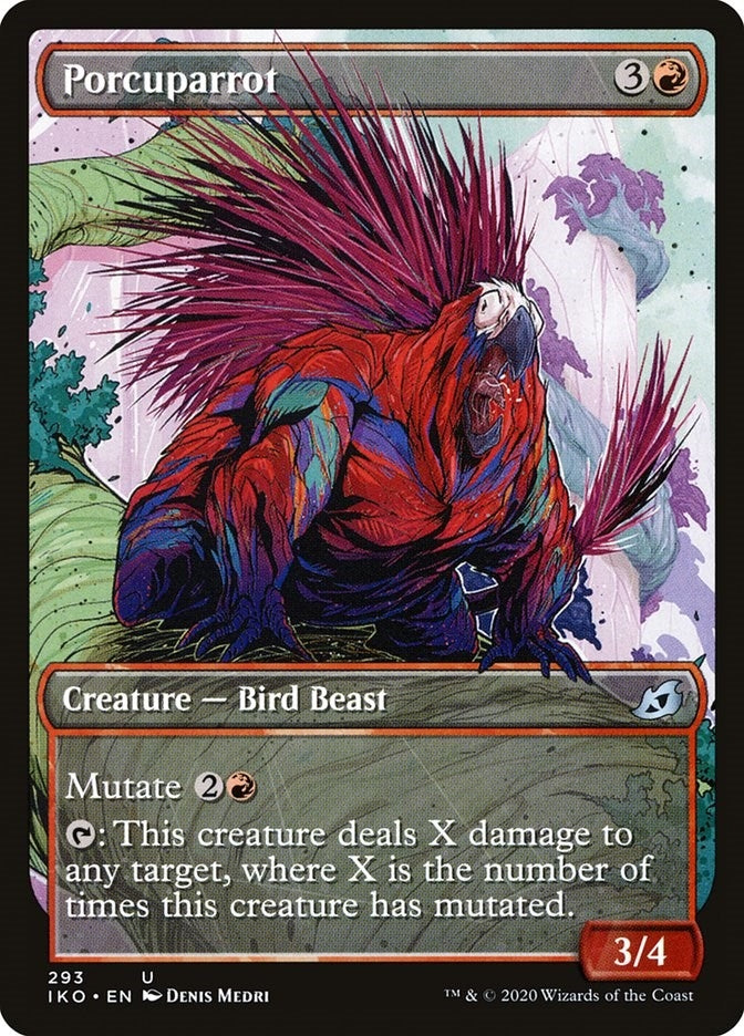 Image for Porcuparrot (Showcase) (293) (IKO) - Magic: The Gathering