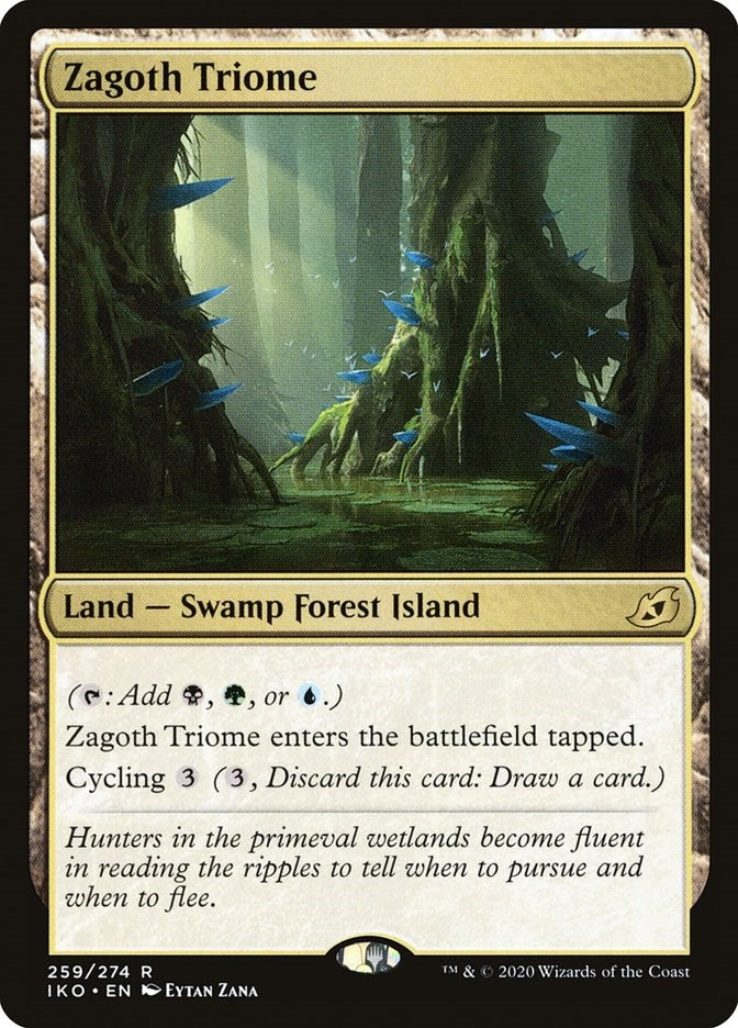Image for Zagoth Triome (259) (IKO) - Magic: The Gathering