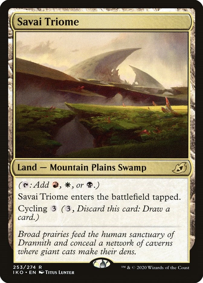 Image for Savai Triome (253) (IKO) - Magic: The Gathering