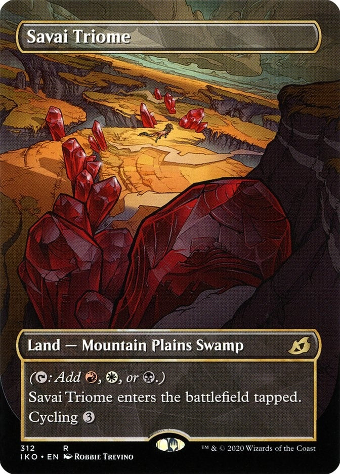 Image for Savai Triome (Showcase) (312) (IKO) - Magic: The Gathering