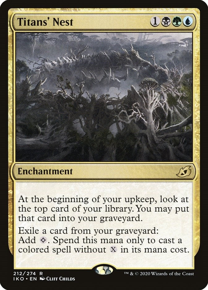 Image for Titans' Nest (212) (IKO) - Magic: The Gathering