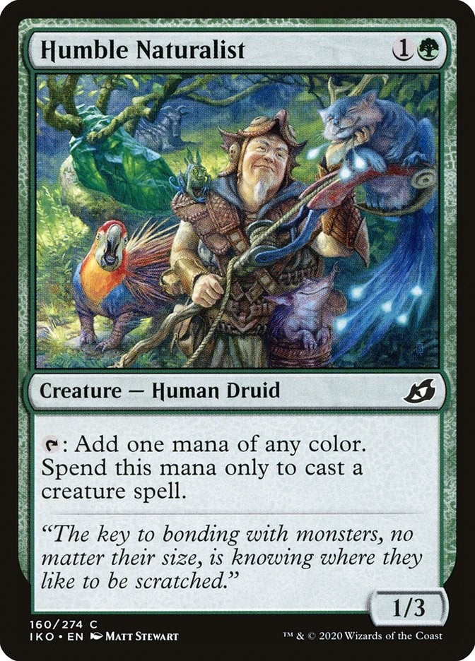 Image for Humble Naturalist (160) (IKO) - Magic: The Gathering