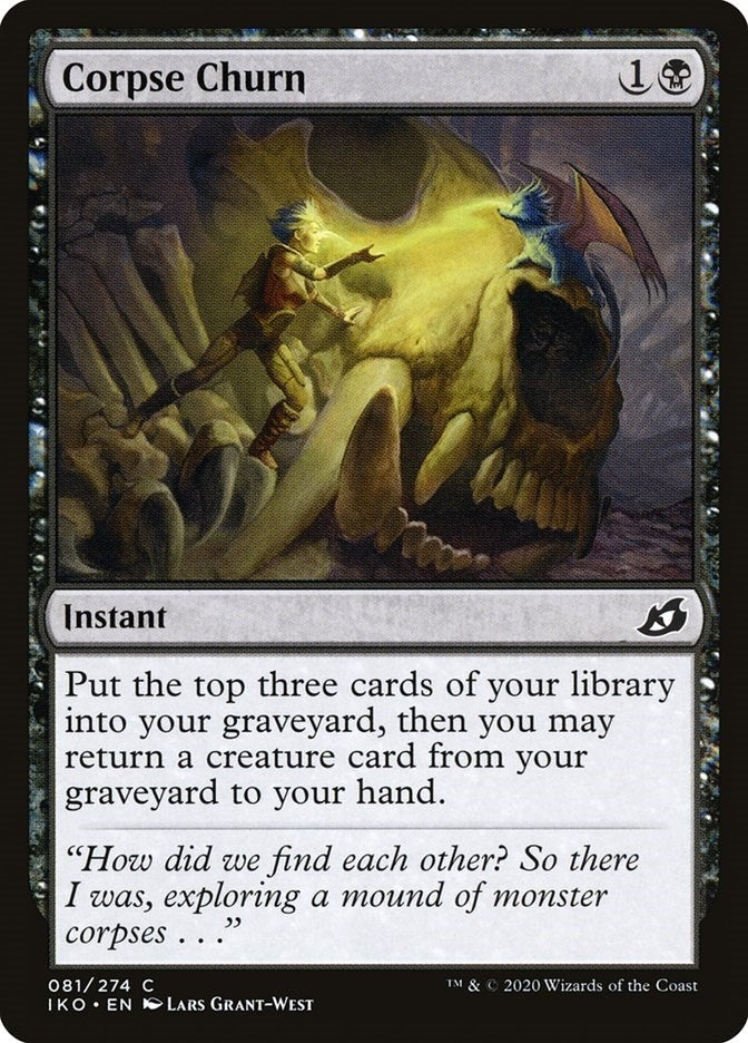 Image for Corpse Churn (81) (IKO) - Magic: The Gathering