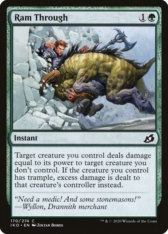 Image for Ram Through (170) (IKO) - Magic: The Gathering