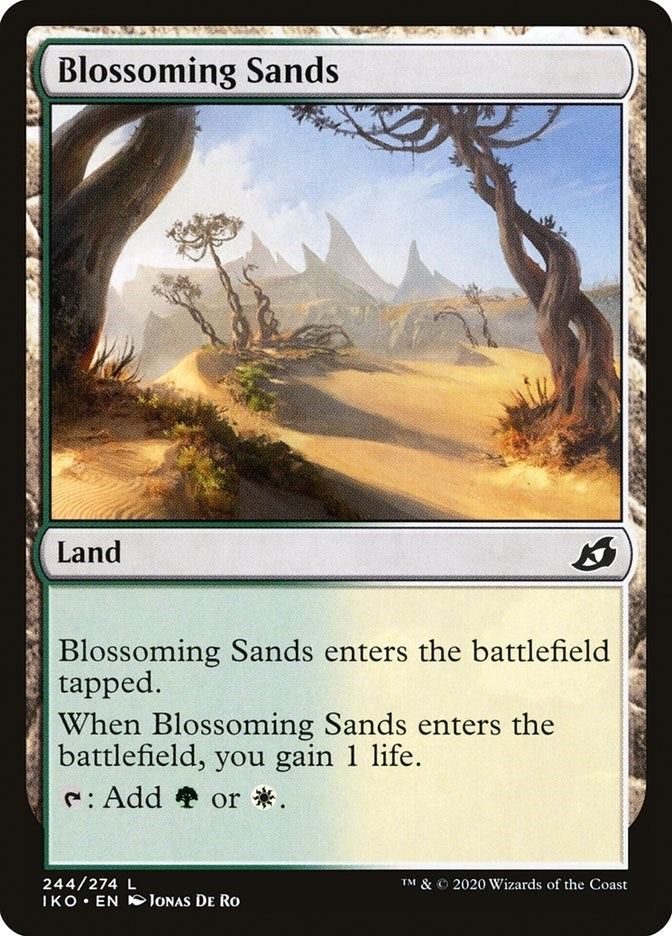 Image for Blossoming Sands (244) (IKO) - Magic: The Gathering