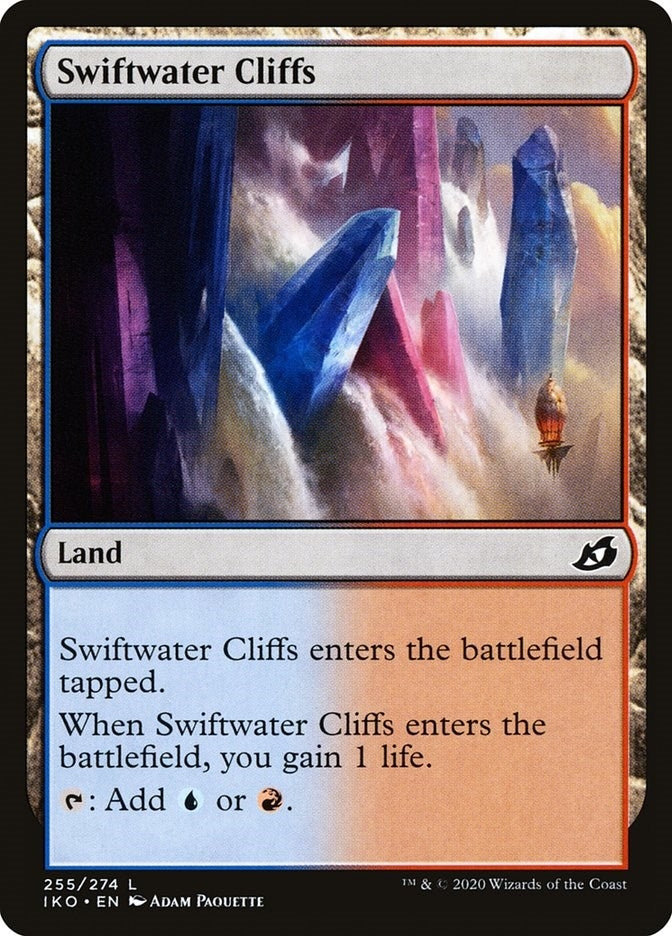 Image for Swiftwater Cliffs (255) (IKO) - Magic: The Gathering