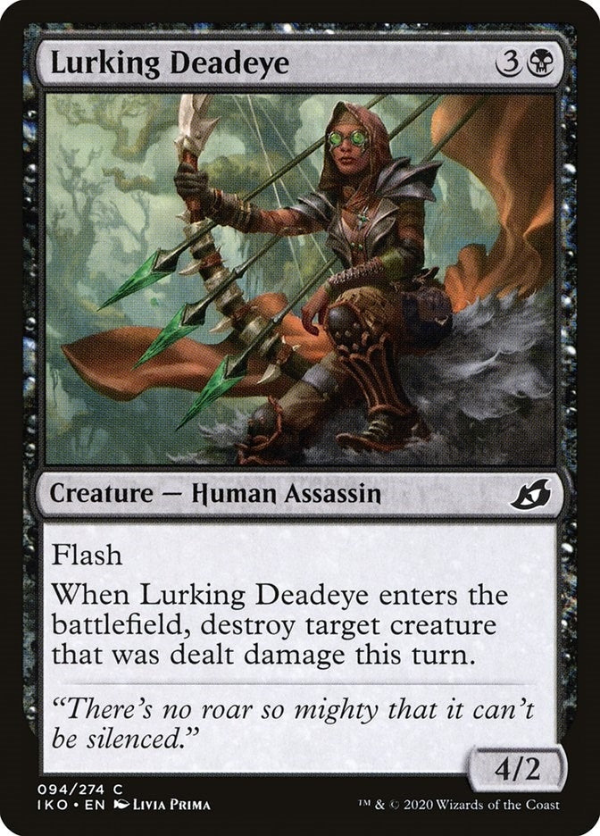 Image for Lurking Deadeye (94) (IKO) - Magic: The Gathering