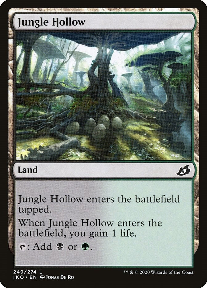 Image for Jungle Hollow (249) (IKO) - Magic: The Gathering