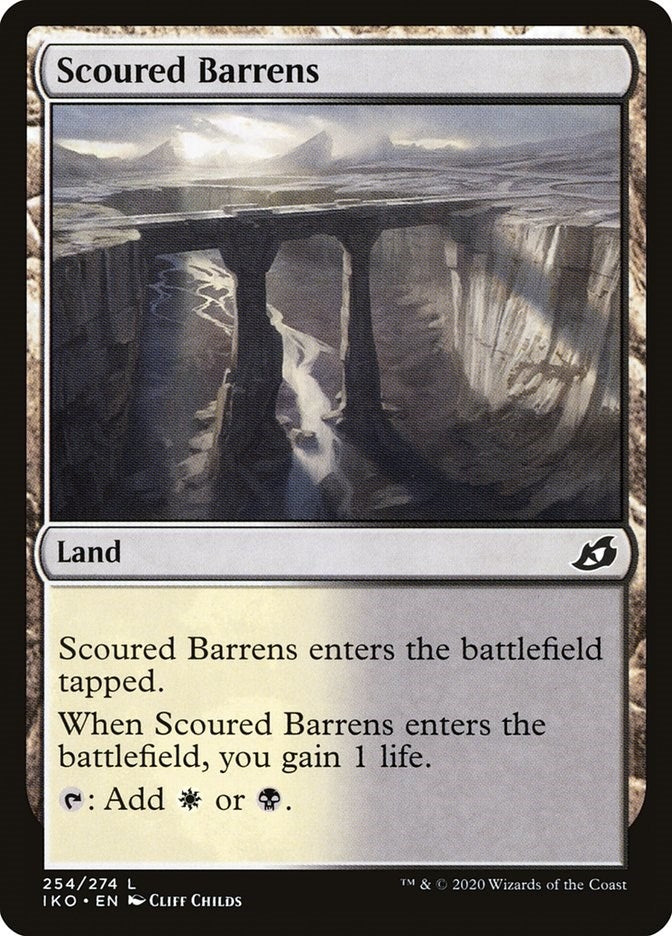 Image for Scoured Barrens (254) (IKO) - Magic: The Gathering